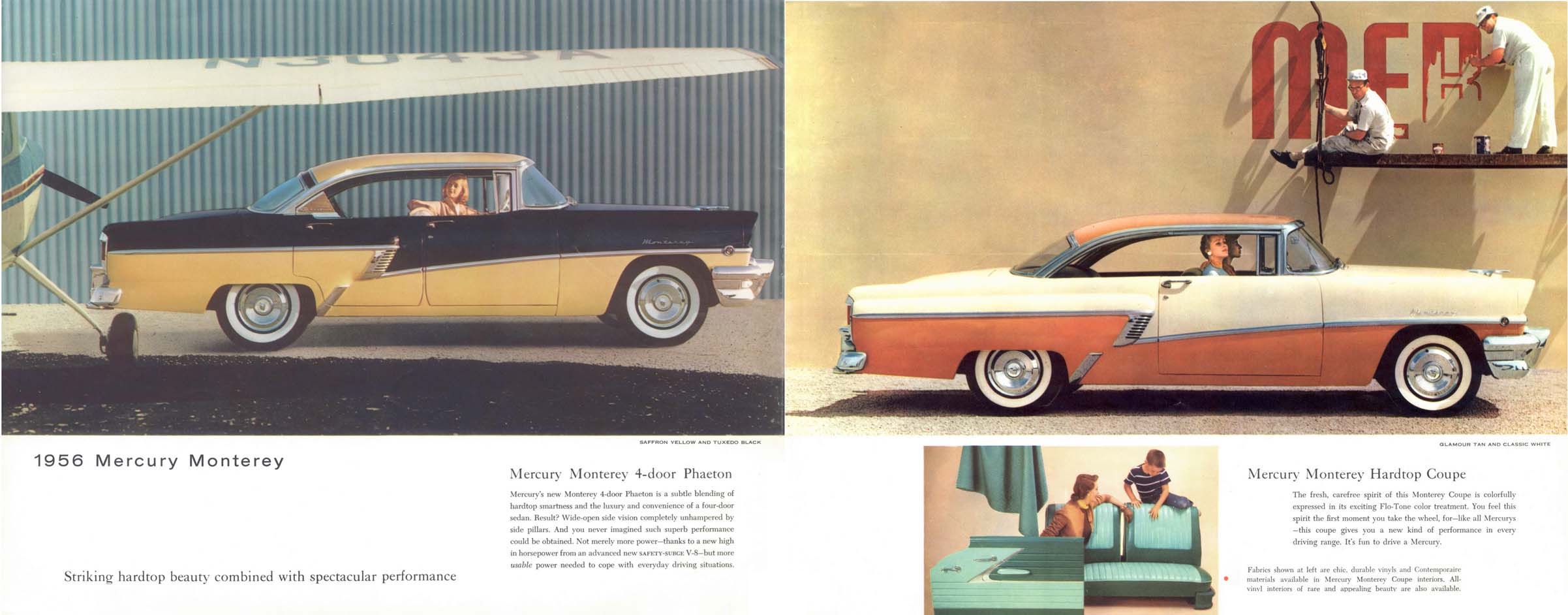 1956 Mercury Hardtops Brochure Page 6